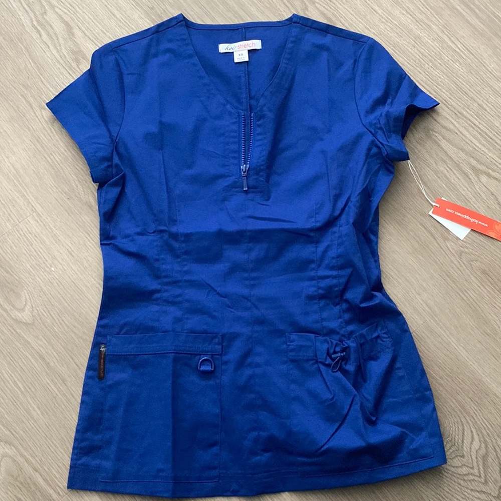 COPY - Koi Happiness Mackenzie Scrub Top